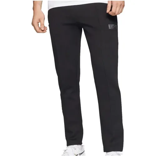 Blaue Armani Sweatpants Stilvolles Band - Emporio Armani EA7 - Modalova