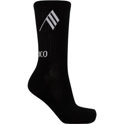 Socken mit Logo The Attico - The Attico - Modalova