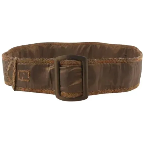 Pre-owned Fabric belts , female, Sizes: ONE SIZE - Fendi Vintage - Modalova