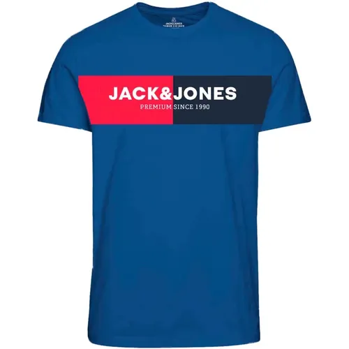 Herren Grafik Print T-Shirt - jack & jones - Modalova