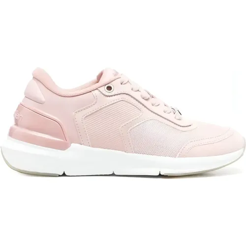 Polyester Women`s Sneakers , female, Sizes: 5 UK, 3 UK, 6 UK, 8 UK, 4 UK - Calvin Klein - Modalova