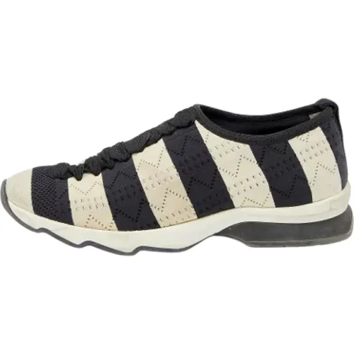 Pre-owned Fabric sneakers , female, Sizes: 5 1/2 UK - Fendi Vintage - Modalova