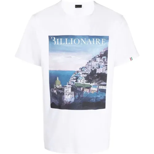 T-Shirts , Herren, Größe: L - Billionaire - Modalova