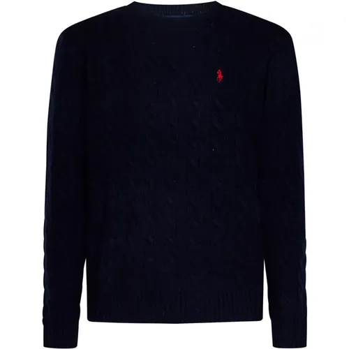 Cable Knit Sweater with Pony Embroidery , male, Sizes: S - Polo Ralph Lauren - Modalova