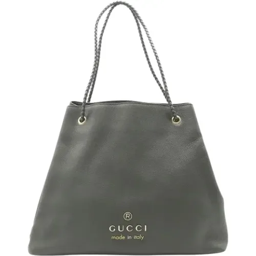Pre-owned Leather Shoulder Bag , female, Sizes: ONE SIZE - Gucci Vintage - Modalova