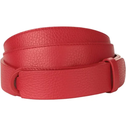 Ferrari Leather Belt , female, Sizes: ONE SIZE - Orciani - Modalova