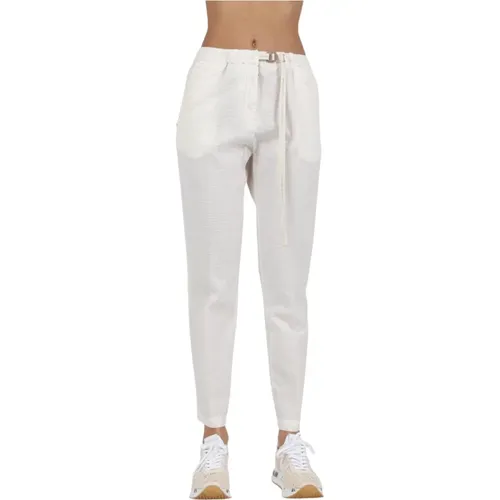 Sand , Stylish Pants , female, Sizes: L, XS, M, S - White Sand - Modalova