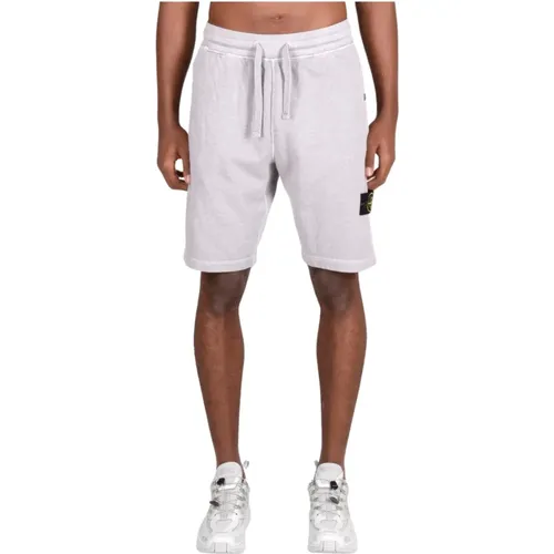 Cotton Shorts , male, Sizes: M, S, L - Stone Island - Modalova