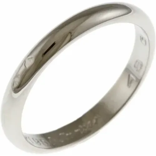 Pre-owned Platinum rings , female, Sizes: ONE SIZE - Cartier Vintage - Modalova