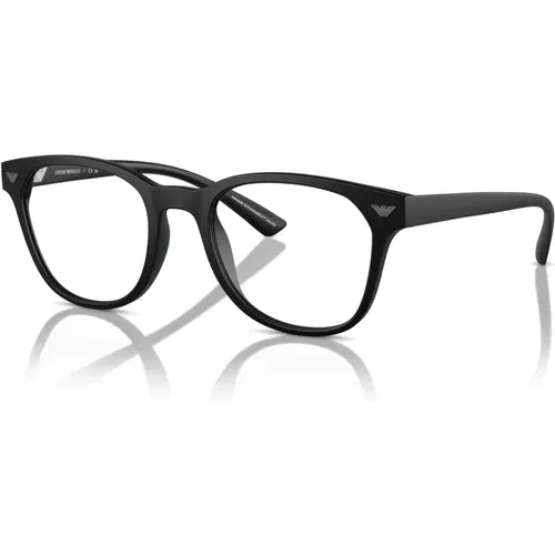 Matte Brillengestelle,Matte Grey Brillengestelle,Glasses,Matte Brillengestelle - Emporio Armani - Modalova