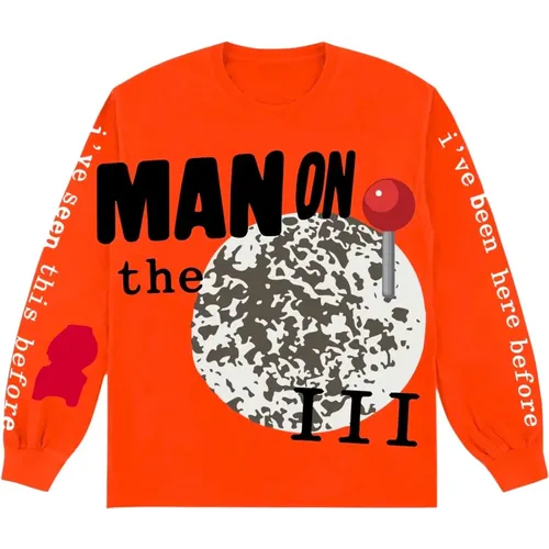 Kid Cudi Motm III L/S T-Shirt , Herren, Größe: 2XL - Cactus Plant Flea Market - Modalova