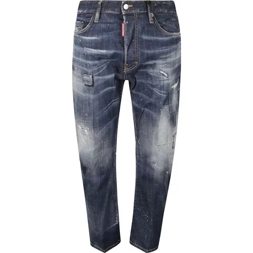 Slim-fit Jeans , male, Sizes: L, 2XL, XL - Dsquared2 - Modalova