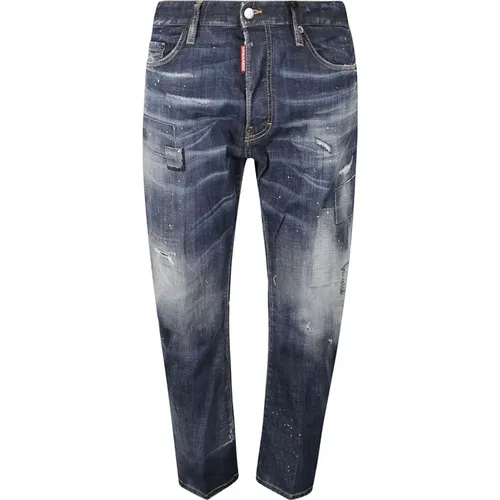 Slim-fit Jeans , male, Sizes: M, L, 2XL, S, XL - Dsquared2 - Modalova