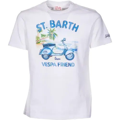 T-Shirts , Herren, Größe: 2XL - MC2 Saint Barth - Modalova