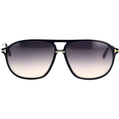 Herren Navigator Sonnenbrille Ft1026/S 01B - Tom Ford - Modalova