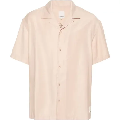 Short Sleeve Shirts , male, Sizes: L, M - Emporio Armani - Modalova