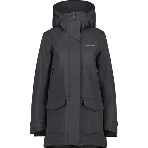 Adjustable Parka with Zipper and Hood , female, Sizes: 3XL - Didriksons - Modalova