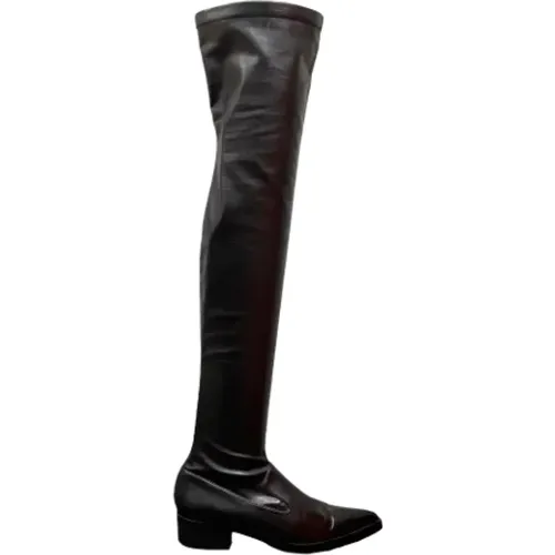 Pre-owned Fabric boots , female, Sizes: 5 1/2 UK - Stella McCartney Pre-owned - Modalova