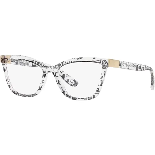 Glasses,Transparentes Rosa Brillengestell - Dolce & Gabbana - Modalova
