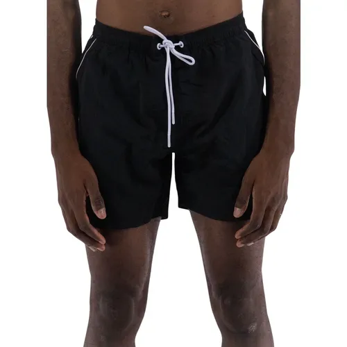 Basic Beach Boxer Shorts , male, Sizes: M, S - Aquascutum - Modalova
