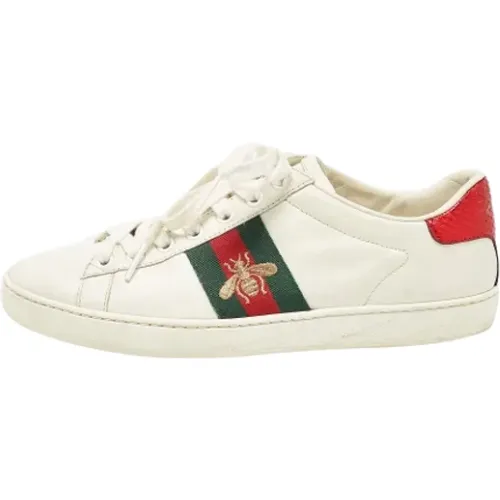 Pre-owned Leder sneakers - Gucci Vintage - Modalova