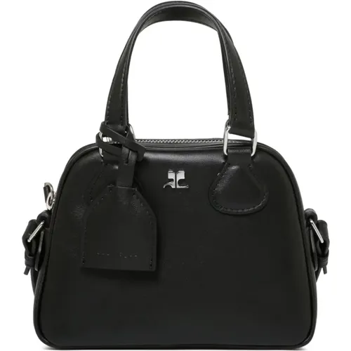 Mini Bowling Bag , female, Sizes: ONE SIZE - Courrèges - Modalova