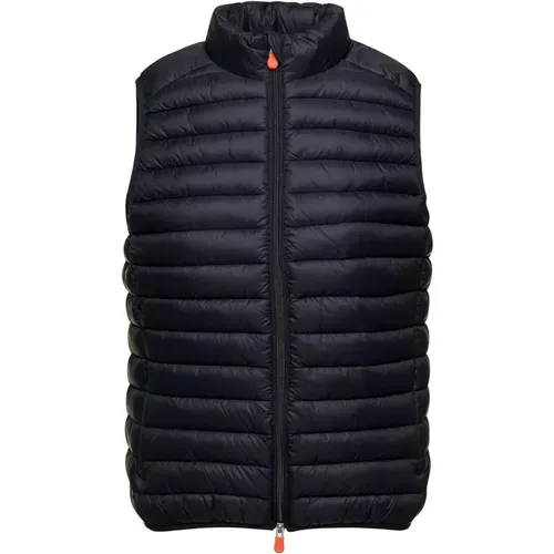 Schwarze Jacken mit Charlotte Gilet , Damen, Größe: XL - Save The Duck - Modalova