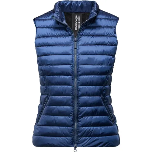 Short Synthetic Padded Vest , female, Sizes: L, 2XL, XL, S, XS, M - BomBoogie - Modalova
