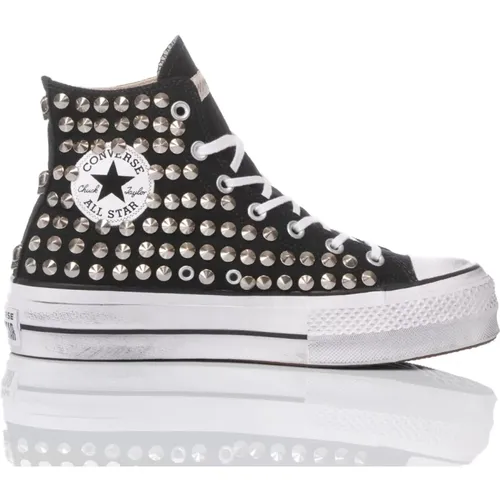 Handmade Sneakers for Women , female, Sizes: 5 UK, 6 1/2 UK, 6 UK, 3 UK, 2 UK, 4 UK, 4 1/2 UK, 8 UK, 3 1/2 UK, 7 UK, 9 UK - Converse - Modalova