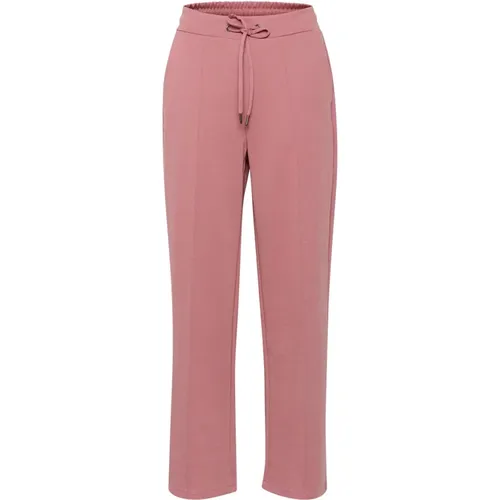 Straight Pants in Mesa Rose , female, Sizes: 2XL, L, XS, M, XL, S - Kaffe - Modalova