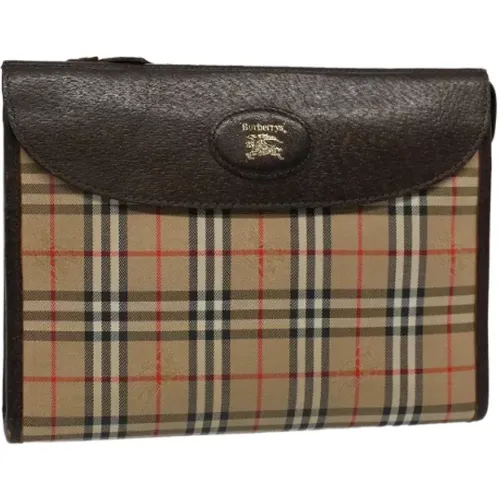 Pre-owned Nylon clutches - Burberry Vintage - Modalova