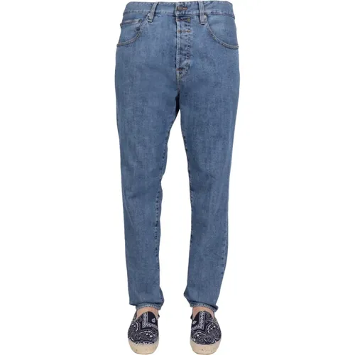 Gerades Jeans , Herren, Größe: W31 - Lardini - Modalova