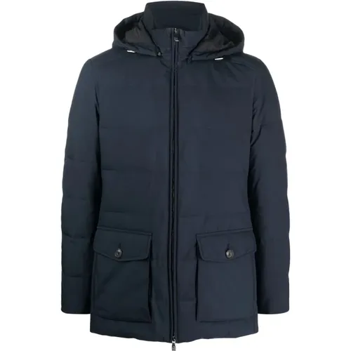 Down jacket , male, Sizes: XL - Corneliani - Modalova