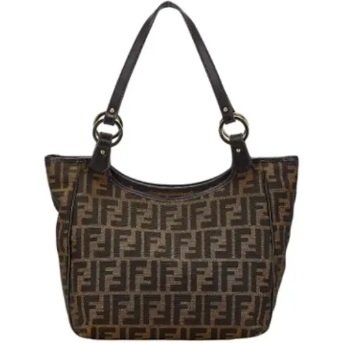 Pre-owned Canvas fendi-bags , female, Sizes: ONE SIZE - Fendi Vintage - Modalova