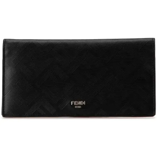 Pre-owned Leather wallets , female, Sizes: ONE SIZE - Fendi Vintage - Modalova