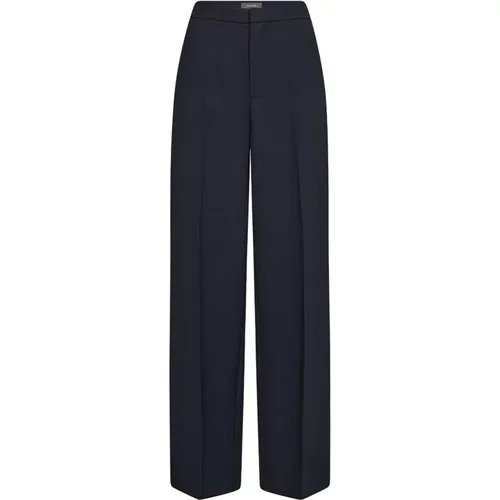 Classic Navy Pants Mmleya Miley Style , female, Sizes: S, L, M, 2XL - MOS MOSH - Modalova