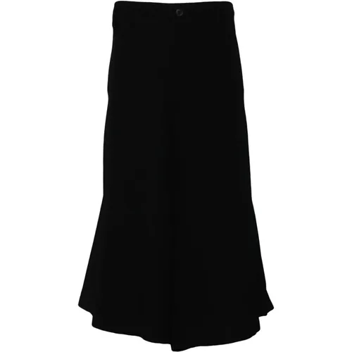 Wool Pleated Fashion Shorts , male, Sizes: L, M - Yohji Yamamoto - Modalova