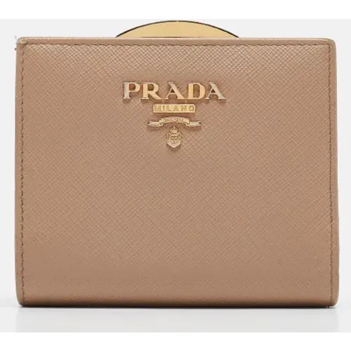 Pre-owned Leather wallets , female, Sizes: ONE SIZE - Prada Vintage - Modalova