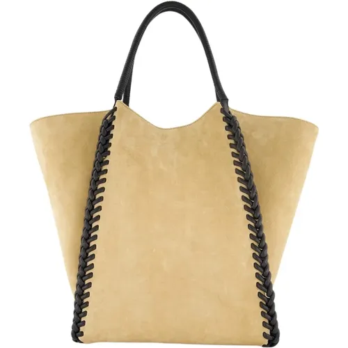 Braid Suede Tote Bag , female, Sizes: ONE SIZE - altuzarra - Modalova