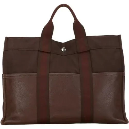 Pre-owned Canvas totes , female, Sizes: ONE SIZE - Hermès Vintage - Modalova