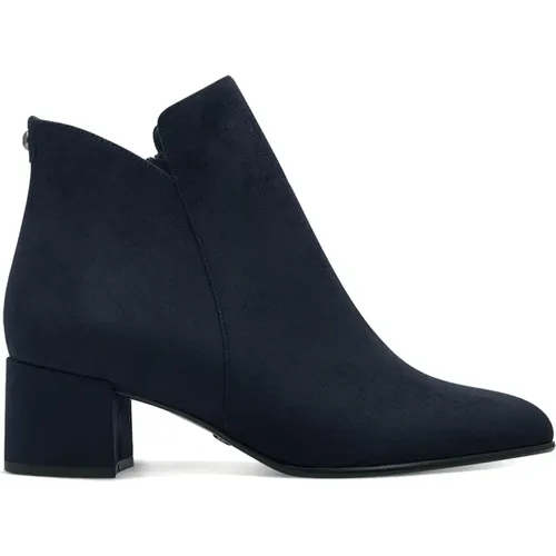 Block Heel Ankle Boots , female, Sizes: 6 UK, 5 UK, 7 UK - tamaris - Modalova