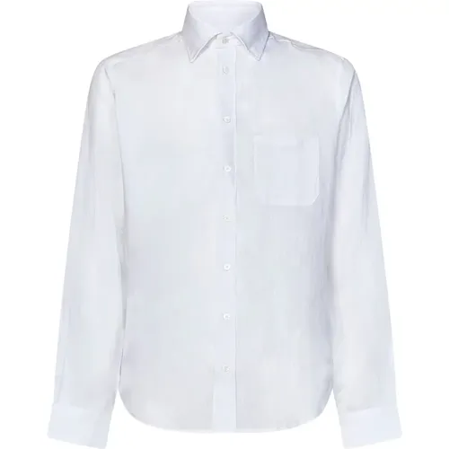 Linen Classic Bd Shirt , male, Sizes: M - Sease - Modalova