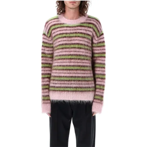 Mohair Sweater - Aw23 Collection , male, Sizes: M - Marni - Modalova