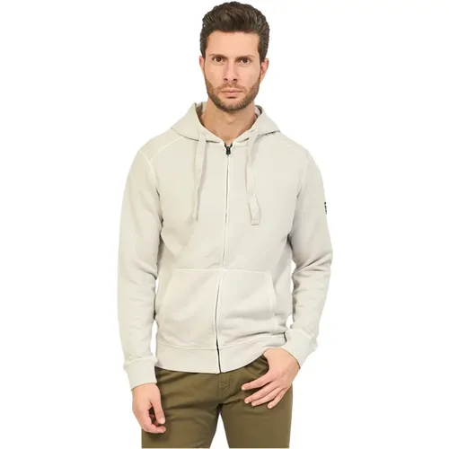 Cotton Hooded Sweater Ice Grey , male, Sizes: S, M, L, 2XL, XL - Ecoalf - Modalova