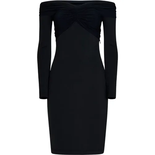 Off-Shoulder Dress Elegant Style , female, Sizes: XS, 2XS - Burberry - Modalova