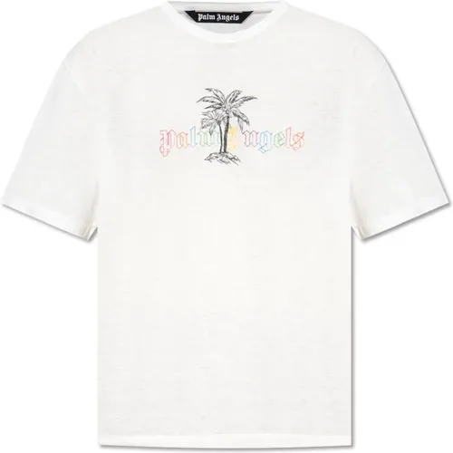 Marken T-Shirt Palm Angels - Palm Angels - Modalova