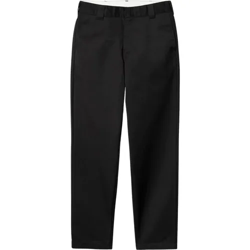 Schwarze Arbeitskleidung inspirierte Hose - Carhartt WIP - Modalova