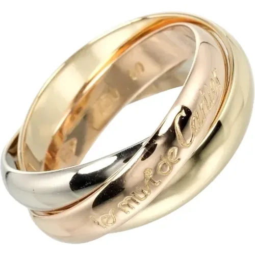 Pre-owned Gold rings , female, Sizes: ONE SIZE - Cartier Vintage - Modalova