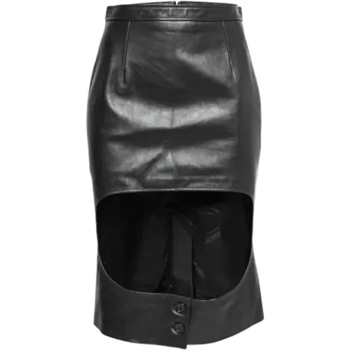 Pre-owned Leather bottoms , female, Sizes: S - Burberry Vintage - Modalova