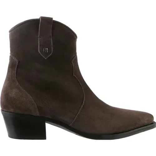 Moderne Western-Bootie-Silhouette , Damen, Größe: 38 1/2 EU - Högl - Modalova